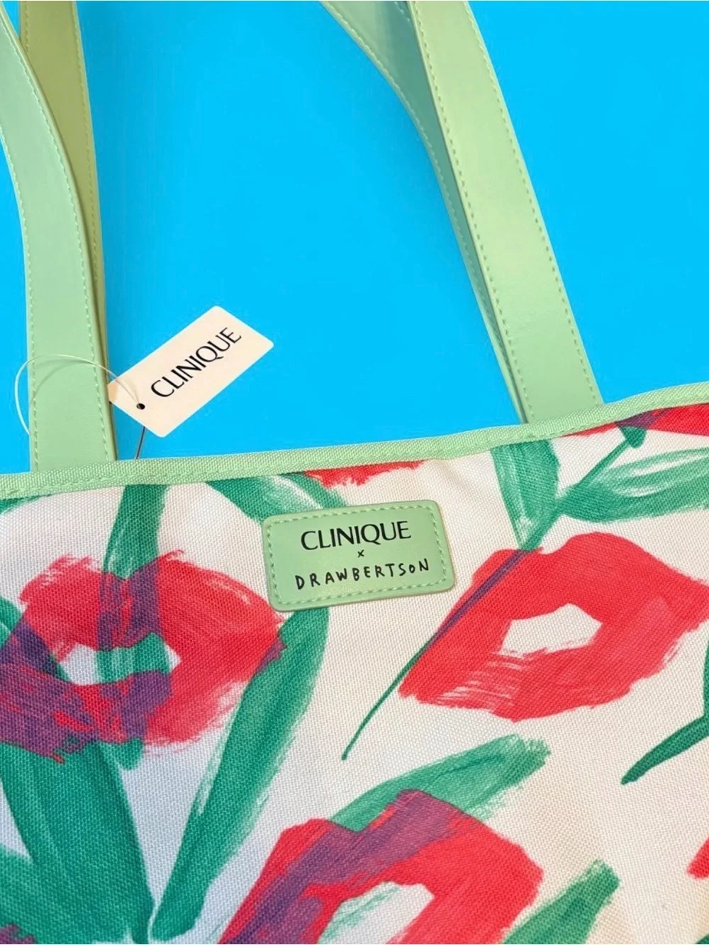 Clinique x Drawbertson Tote Bag
